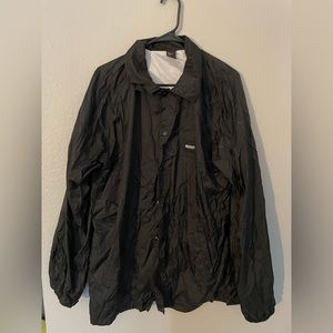 90East black windbreaker